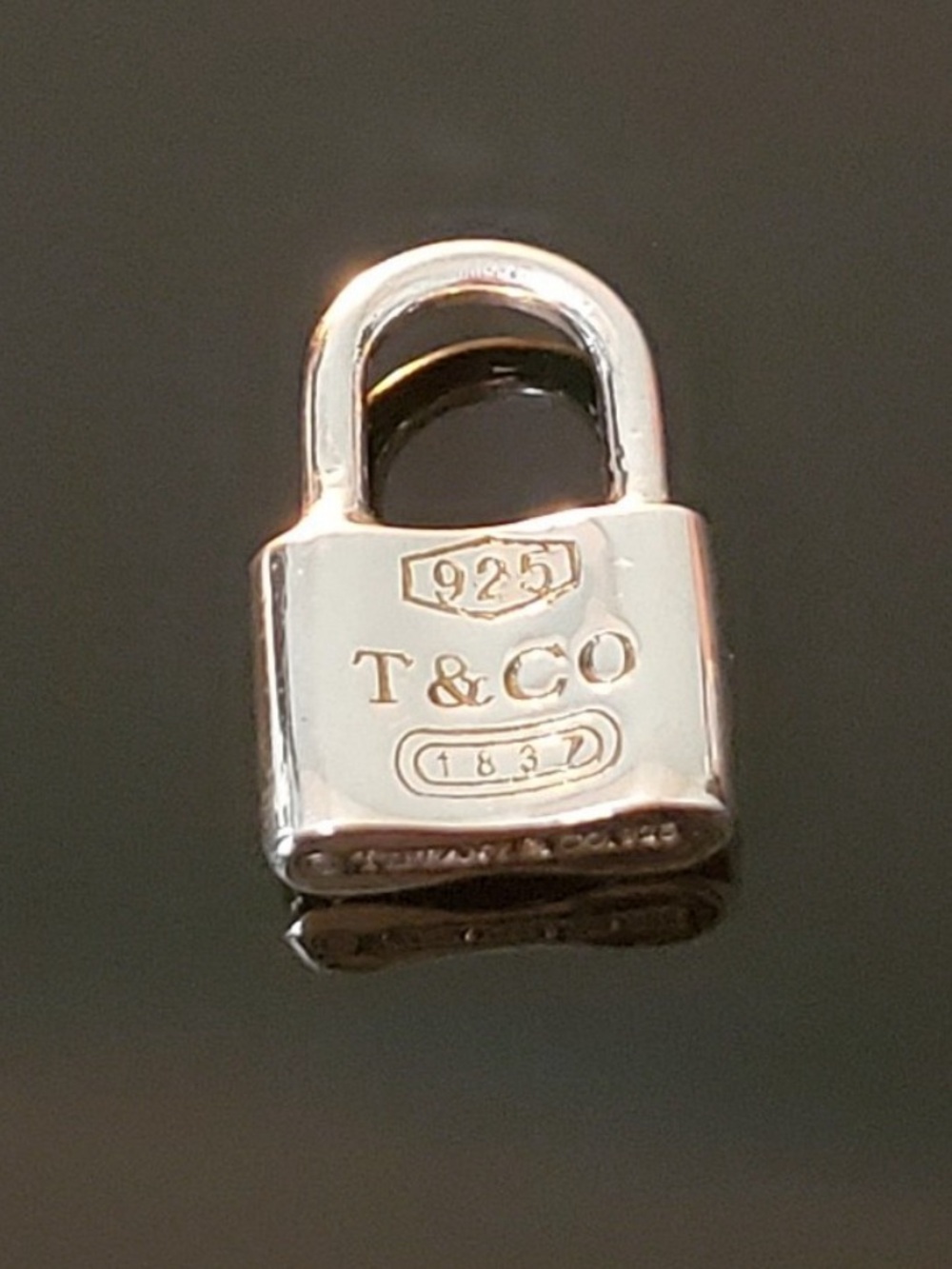 Tiffany & Co. Silver 1837 lock charm